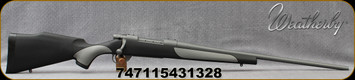 Weatherby - 257Wby - Vanguard Weatherguard - Black Synthetic w/ Griptonite/Tactical Grey Cerakote, 26"Barrel, Two-Stage Adjustable Trigger - Mfg# VTG257WR6O