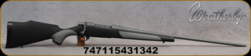 Weatherby - 300WbyMag - Vanguard Weatherguard - Black Synthetic VGD Series 2 Griptonite Stock/Tactical Grey Cerakote, 26"Barrel, Two-Stage Adjustable Trigger - Mfg# VTG300WR6O