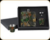 River's Edge - Camouflage Flask/Shot Glass Gift Pack
