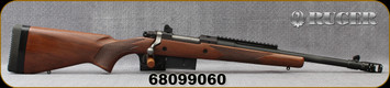 Ruger - 450BM - M77 Gunsite Scout - American Walnut/Matte Black, 16.1"Barrel, Ruger Precision Rifle Hybrid Muzzle Brake, Mfg# 06837  STOCK IMAGE