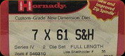 Hornady - Full Length Dies - 7x61 S&H - 546310