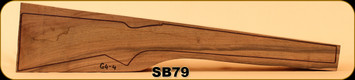 Stock Blank - Rifle Stock - Grade 4 New Zealand Walnut - G4-4 - SB79
