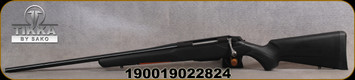 Tikka - 30-06Sprg - T3X Lite - LH - Bolt Action Rifle - Black Modular Synthetic Stock/Blued, 22.4"Barrel, Mfg# TF1T31LL113