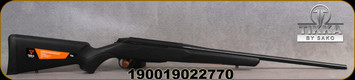 Tikka - 270Win - T3X Lite - LH - Bolt Action Rifle - Black Modular Synthetic Stock/Blued, 22.4"Barrel, Mfg# TF1T21LL113