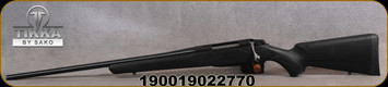 Tikka - 270Win - T3X Lite - LH - Bolt Action Rifle - Black Modular Synthetic Stock/Blued, 22.4"Barrel, Mfg# TF1T21LL113