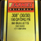 Barnes - 30/30 Win - 190 Gr - Original - Flat Nose - 50ct - 30360