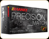 Barnes - 300 AAC Blackout - 125 Gr - Precision Match - Open Tip Match Boat Tail - 20ct - 30737