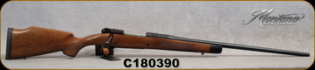 Montana Rifle Company - 338WinMag - American Legends Rifle (ALR) - AA Grade American Black Walnut/Chromoly blued steel, 24", #2 Contour Barrel, recessed crown, 1:10"Twist, S/N C180390