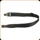 Levy's Leather - Polyester w/Leather Sling - 2" - 38" - Black - S8-BLK