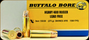 Buffalo Bore - Heavy 480 Ruger - 275 Gr - Barnes XPB Lead Free - 20ct - 13D