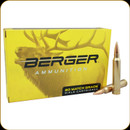 Berger - 260 Remington - 136 Gr - Match Grade Lapua Scenar-L - Jacketed Hollow Point - 20ct - 30032