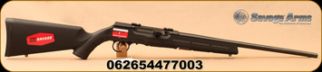 Savage - 17 Mach 2- Model A17 HM2 - Semi Auto Rimfire Rifle - Synthetic Stock/Matte Black Finish, 20" Barrel - Mfg# 47700