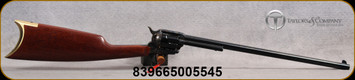 Taylors & Co - 45Colt - Uberti - Cattleman Quick-Draw Revolving Carbine - Walnut/Blued Finish with Case Hardened Frame, 18"Barrel, Mfg# 419/550127 - STOCK IMAGE