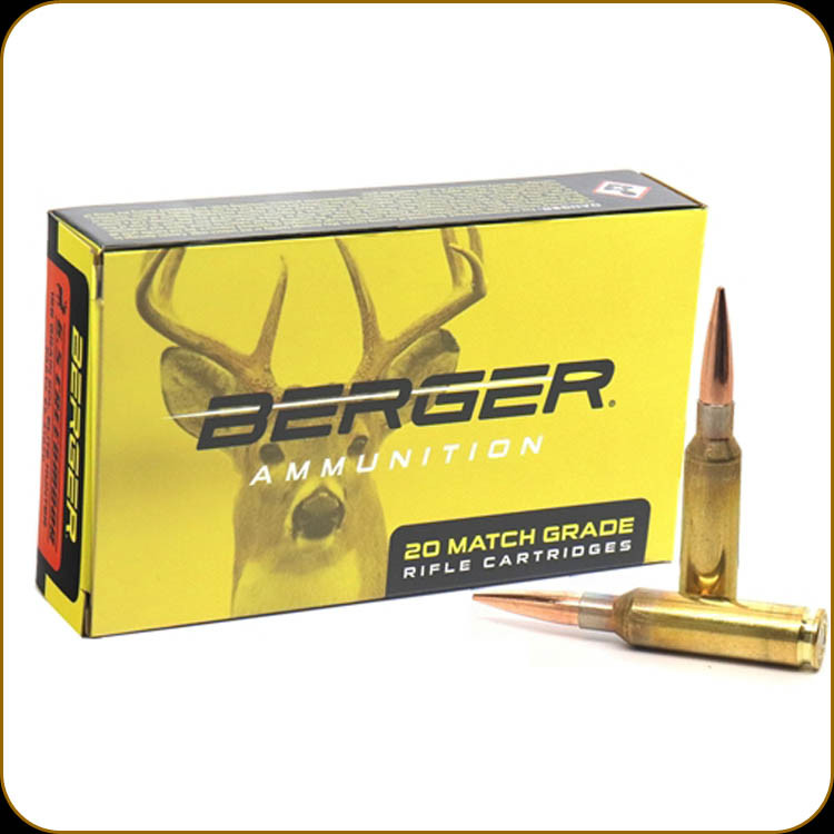 Berger - 6.5mm Creedmoor - 156 Gr - EOL (Extreme Outer Limits) Elite ...