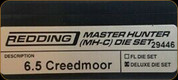 Redding - Master Hunter Deluxe Die Set - 6.5 Creedmoor - 29446