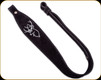 Levy's Leather - Guide Series - Black/Grey Suede Leather Rifle Sling - SNSDS20ED-BLK_GRY