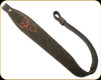 Levy's Leather - Guide Series - Green/Brown Suede Leather Rifle Sling - SNSDS20ED-GRN_BRN
