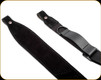 Levy's Leather - Tracker Series - Black Suede Leather Rifle Sling - SNS20RH-BLK