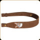 Levy's Leather - Guide Series - Brown Suede Leather Rifle Sling - SNS20EC-BRN