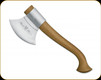 Fox Knives - Trekking Axe 682/M - 13.8" Length - 5.5" Blade - 12C27 - Sassafras Wood Handle - 09FX005