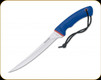 Black Fox - BF-CL22P - Filet Knife - 8.7" Blade - 440C - Blue Polypropylene Handle - 02FX034