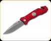 Boker Magnum - Fire Brigade - 3.3" Blade - 440A - Red G10 Handle - 01MB366