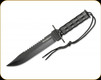 Boker Magnum - Survivalist - 7.87" Blade - 440A - Black Aluminum Handle - 02MB935