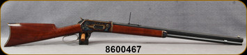 Used - Turnbull Mfg. - 45-70Govt - Model 1886 - Lever Action - Walnut Straight-Grip Stock/Blued, 26" full octagon barrel - Reproduction not Restoration