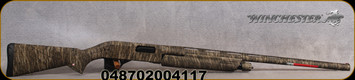 Winchester - 12Ga/3"/28" - SXP Waterfowl Hunter - Pump Action Shotgun - Composite Stock Mossy Oak Bottomland Camo, 4 Round Capacity, TruGlo Fiber Optic Front Sight, Mfg# 512293392