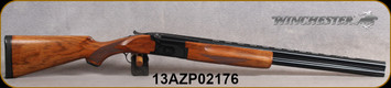 Consign - Winchester - 12Ga/3"/26" - Model 101 Deluxe Field - Over/Under Shotgun - Walnut Stock/Gloss Blued Finish, Vent Rib Barrel, Mfg# 513076391, approx 250-300rds fired - in orig.box