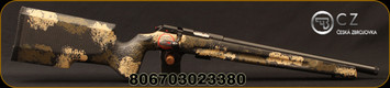 CZ - 22LR - Model 457 Varmint Precision Trainer Camo - Bolt Action Rifle - Camo Manners Composite Stock/Black Metal Finish, 16.5"Threaded(1/2x28 TPI)Barrel, 5 Round Detachable Magazine, Mfg# 02338