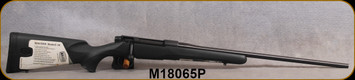 Mauser - 6.5PRC - M18 - Bolt Action Rifle - Black Synthetic Stock/Black Finish, 22"Barrel, 5rd detachable magazine, Mfg# M18065P