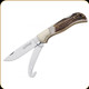 Fox Knives - Multi Hunter Optima Gutting Blade 500/2CE - 3.3" Blade - N690 - Brown Stag Handle - 01FX180
