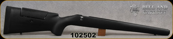 Bell and Carlson - Tikka T1X Rimfire - Target/Competition Stock - Adjustable Cheek Piece - Textured Black