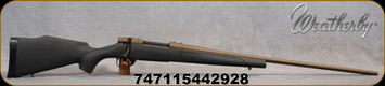Weatherby - 7mm-08Rem - Vanguard Weatherguard Bronze - Black Base Polymer Stock w/Bronze Webbing/Burnt Bronze Cerakote, 24"Threaded #2 Contour Barrel, Mfg# VWB7M8RR4T