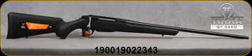 Tikka - 338WM - T3X Lite - Bolt Action Rifle - Black Modular Synthetic Stock/Blued, 24.3"Barrel, Standard Trigger, 3 round capacity, Mfg# TF1T37LL103