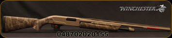 Winchester - 20Ga/3"/26" - SXP Hybrid Hunter - Pump Action Shotgun - Mossy Oak Bottomland Camo Synthetic Stock/Permacote FDE finish, 4 Round(2.75")Capacity, Mfg# 512364691