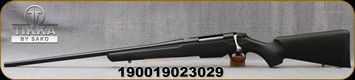 Tikka - 270WSM - T3X Lite - LH - Bolt Action Rifle - Black Modular Synthetic Stock/Stainless, 24.3"Barrel, 3 round detachable magazine, Mfg# TF1T70LL113