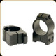 Warne - Maxima - Fixed Scope Ring - Fits CZ 550 (19mm Dovetail) - 1" - High - Steel - Matte - 2BM
