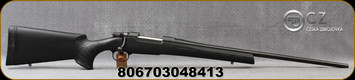 CZ - 30-06Sprg - Model 557 American Synthetic - Bolt Action Rifle - Black Synthetic American Style Stock/Blued, 24" Barrel, 1:10"Twist, Mfg# 5574-3801-KF18001
