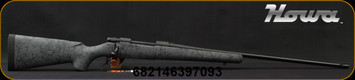 Howa - 300PRC - 1500 HS Precision - Bolt Action Rifle - Grey w/Black Web HS Precision Stock/Blued, 24"Threaded Barrel, 3 round hinged floorplate, radial muzzle brake, Mfg# HHS73531