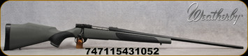 Weatherby - 7mmRemMag - Vanguard Synthetic - Bolt Action Rifle - Grey Synthetic Stock w/Black Touch Panels/Matte Blued Finish,26"Barrel, 3 Round Hinged Floorplate, Mfg# VGT7MMRR6O