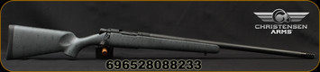 Christensen Arms - 6.5PRC - Ridgeline - Armor Gray w/Black Webbing Synthetic Stock/Black Cerakote Finish/Carbon Fiber Wrapped SS Barrel, 24"Threaded Barrel, 1:8"Twist, Mfg# 801-06076-00
