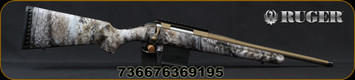 Ruger - 204Ruger - American Yote Camo - Bolt Action Rifle - Yote Camo Synthetic Stock/Burnt Bronze Finish, 16.13"Threaded Barrel, Detachable Magazine, Mfg# 36919