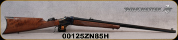 Consign - Winchester - 38-55Win - 1885 Traditional Hunter High Grade - Single Shot Falling Block Rifle - Walnut Stock/Case Hardened Receiver/Blued, 28"Octagon Barrel, Mfg# 534271117 - only 5rds fired -  in original box