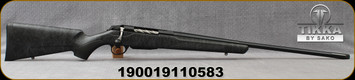 Tikka - 6.5Creedmoor - T3x Lite Roughtech - Bolt Action Rifle - Black w/Grey Web Modular Roughtech stock/Blued, Threaded 24.3"Fluted Barrel, Mfg# TF1T6341A5709D0M