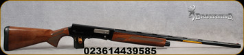 Browning - 16Ga/2.75"/28" - A5 Sweet Sixteen - Semi Auto Shotgun - Walnut Stock/Black Finish, Vent Rib Barrel, 4 Round Capacity, Mfg# 0118005004