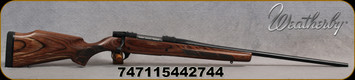 Weatherby - 6.5Creedmoor - Vanguard Laminate Sporter - Bolt Action Rifle - Brown Laminated Hardwood Stock/Blued, 24"#2 Contour Barrel, 4+1Mag Capacity, Mfg# VLM65CMR4O - STOCK IMAGE