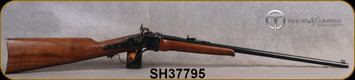 Taylor's & Co - Pedersoli - 22Hornet - Sharps Small Game - American Walnut Stock/Case Hardened Frame/Blued, 24"Barrel, Blade Front Sight, Buckhorn Rear Sight, Mfg# S764.220, S/N SH37795