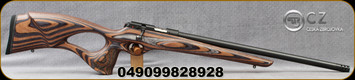 CZ - 22LR - Model 457 Thumbhole - Bolt Action Rimfire Rifle - Grey Laminate Thumbhole Stock/Blued, 20.67"Threaded barrel, Mfg# 5084-8091-KDAMAAX